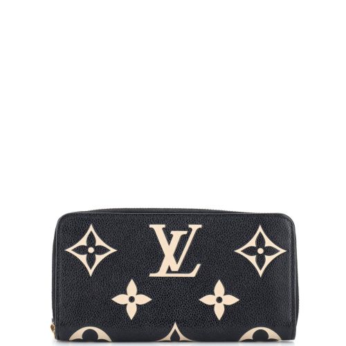 Zippy Wallet Bicolor Monogram Empreinte Giant