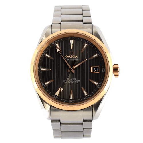 Seamaster Aqua Terra 150M Co-Axial Chronometer Automatic Watch Stainless Steel and Rose Gold 42