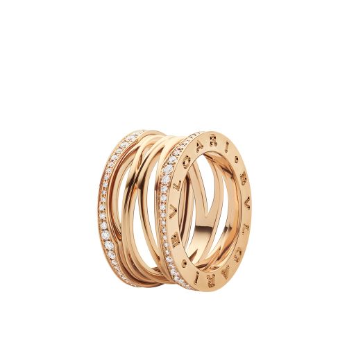 Bvlgari B.zero1 Design Legend Four-Band Ring 