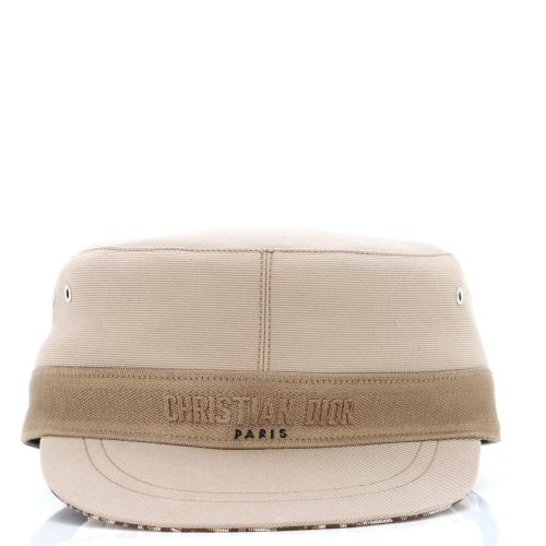 Logo Newsboy Cap Cotton Blend